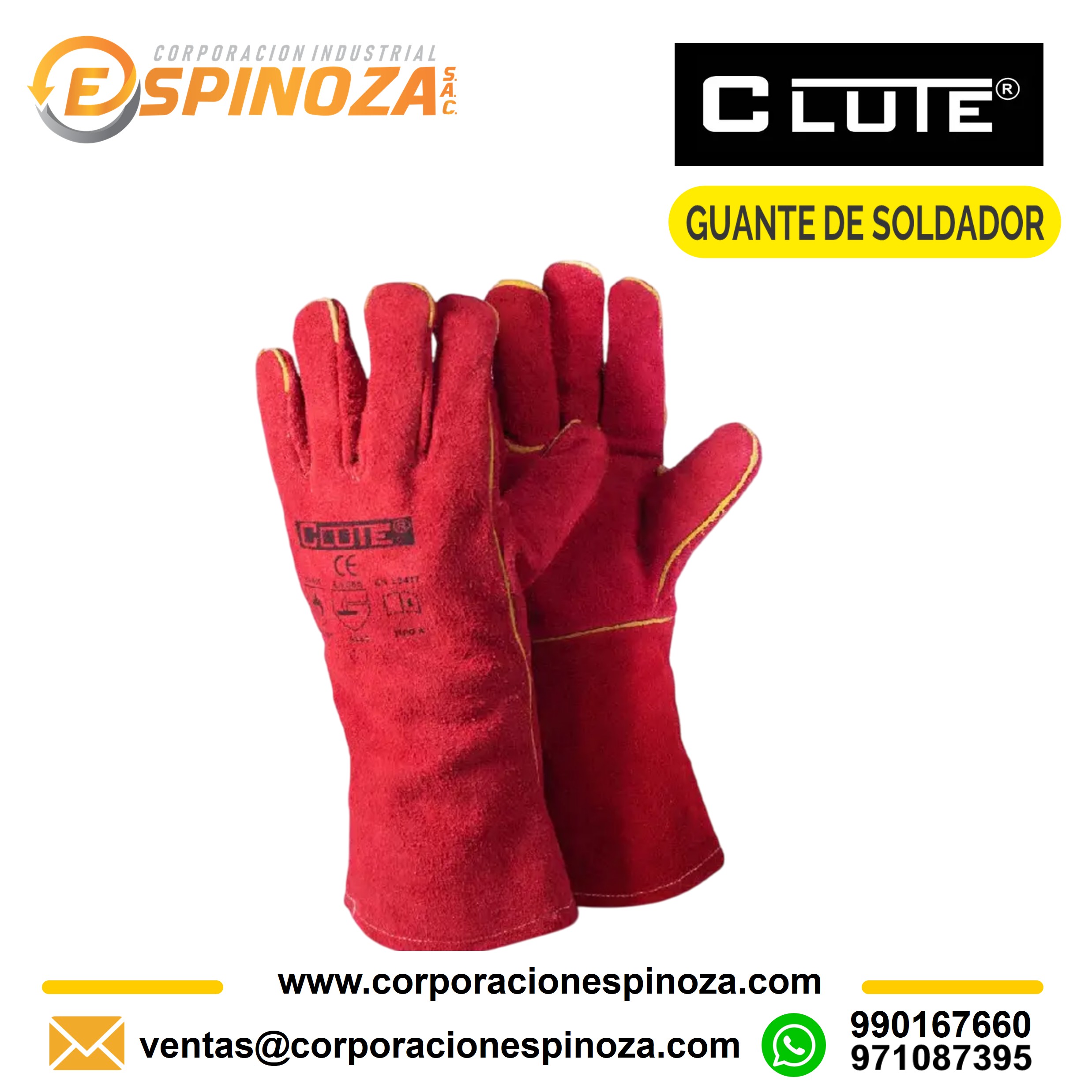 GUANTE DE SOLDAR CLUTE